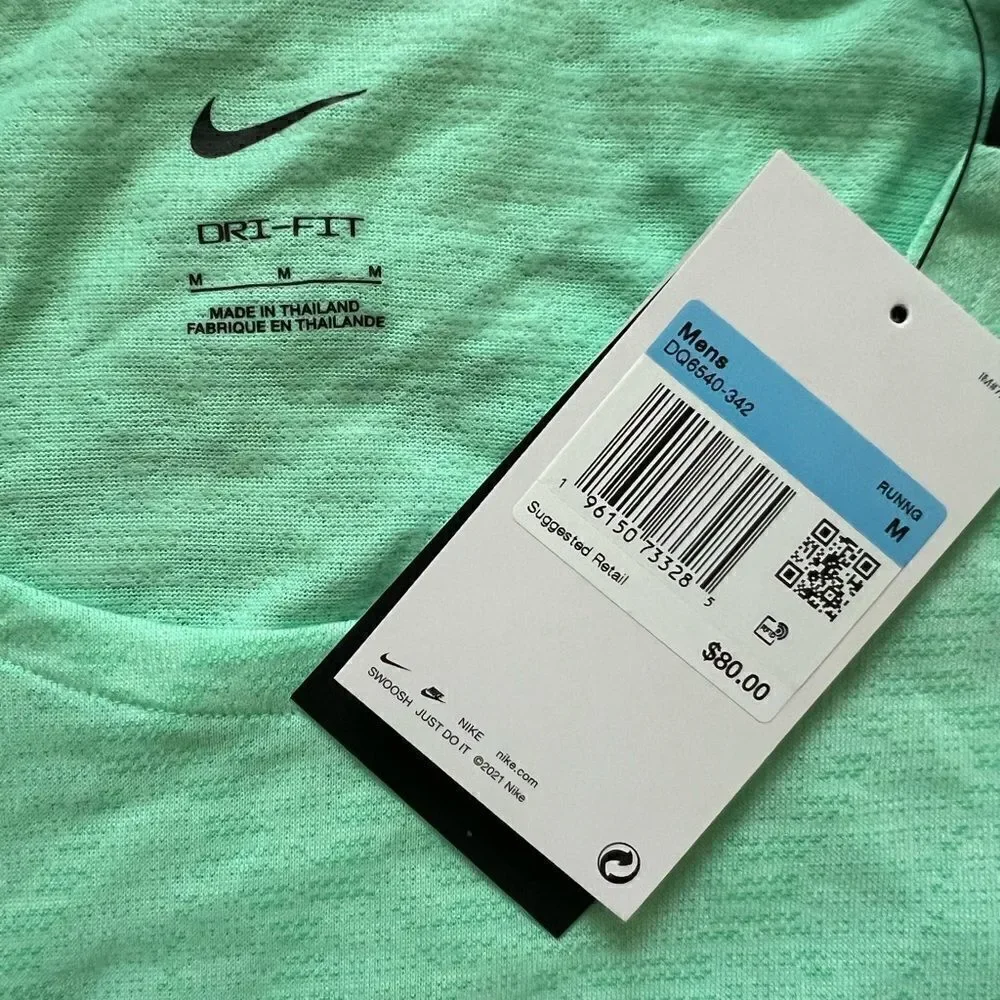 Nike Running Shirt Dri-Fit Adv Slim Fit GREEN